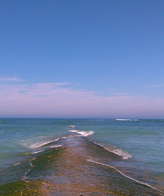 kamperen bij de zee